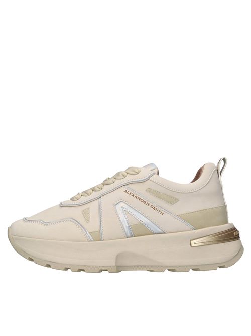 Sneakers in pelle ed ecopelle ALEXANDER SMITH | LIVERPOOL WOMAN LPW 2156IVORY